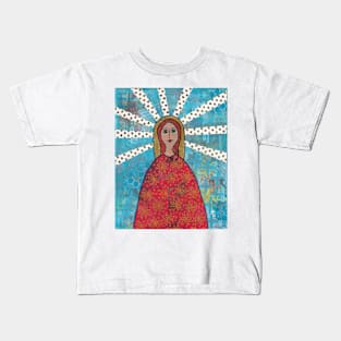 Marys Love and Light by Betsy Wiersma Kids T-Shirt